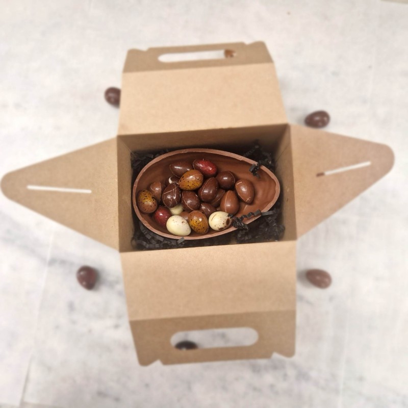 copy of Praline Ganache lait vanille, praliné amande